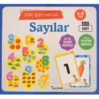 Sayılar 4 - 6 Yaş Dört İşlem Kartlar - Kolektif - Teleskop Popüler Bilim