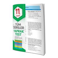 11. Sınıf Tüm Dersler Yaprak Test 4 Element Yayınları