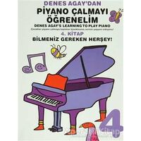 Denes Agaydan Piyano Çalmayı Öğrenelim 4. Kitap - Denes Agay - Porte Müzik Eğitim Merkezi