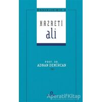 Hazreti Ali - Adnan Demircan - Ensar Neşriyat