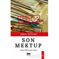 Son Mektup - Birol Öztürk - Siyah Beyaz Yayınları