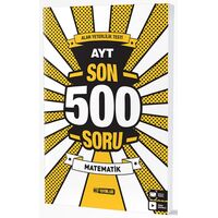 Hız Yayınları AYT Matematik Son 500 Soru Video Çözümlü