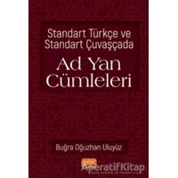 Standart Türkçe ve Standart Çuvaşçada Ad Yan Cümleleri