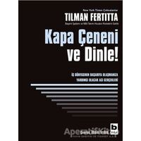 Kapa Çeneni ve Dinle! - Tilman Fertitta - Bilgi Yayınevi