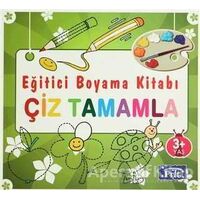 Eğitici Boyama Kitabı - Çiz Tamamla - Kolektif - Parıltı Yayınları