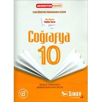 Sınav 10.Sınıf Coğrafya Aç Konu Katla Soru Akordiyon Serisi