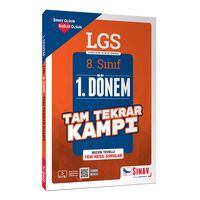 Sınav 8.Sınıf LGS 1.Dönem Çözümlü Tam Tekrar Kampı