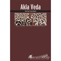 Akla Veda - Paul Feyerabend - Ayrıntı Yayınları