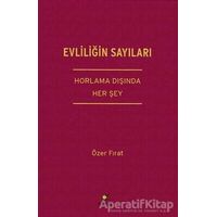 Evliliğin Sayıları - Özer Fırat - ELMA Yayınevi