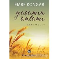 Yaşamın Anlamı - Emre Kongar - Remzi Kitabevi