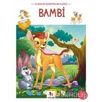 Bambi - Klasikler Çıkartmalarla Dizisi - Felix Salten - Almidilli