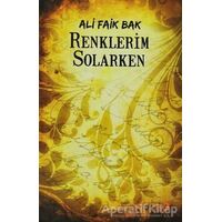 Renklerim Solarken - Ali Faik Bak - Cinius Yayınları
