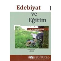 Edebiyat ve Eğitim - Cahit Kavcar - Anı Yayıncılık