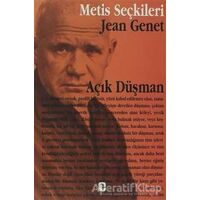 Açık Düşman - Jean Genet - Metis Yayınları