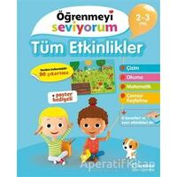 Tüm Etkinlikler - Öğrenmeyi Seviyorum 2-3 Yaş - Kolektif - Uçanbalık Yayıncılık