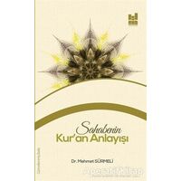Sahabenin Kuran Anlayışı - Mehmet Sürmeli - Mgv Yayınları