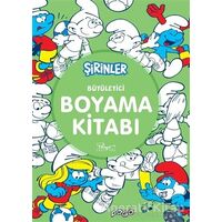 Büyüleyici Boyama Kitabı - Şirinler - Kolektif - Pogo Çocuk