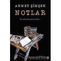 Notlar - Ahmet Şimşek - Cinius Yayınları