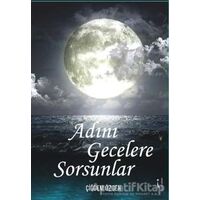 Adını Gecelere Sorsunlar - Çiğdem Özgen - İkinci Adam Yayınları
