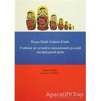 Rusça Sözlü Anlatım Kitabı - Svetlana Aiupova - Fenomen Yayıncılık