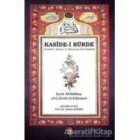 Kaside-i Bürde - Şeyh Abdülhay el-Celveti el-Edirnevi - Buhara Yayınları