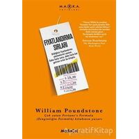 Fiyatlandırma Sırları - William Poundstone - MediaCat Kitapları