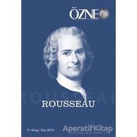 Özne 17. Kitap - Rousseau - Kolektif - Çizgi Kitabevi Yayınları