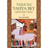 Taşlıcalı Yahya Bey Gencine-i Raz - Bekir Çınar - Kesit Yayınları