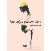 İşte Doğru Yazdım Adını - Ogün Kaymak - Şiirden Yayıncılık