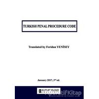 Turkish Penal Procedure Code - Feridun Yenisey - Kutup Yıldızı Yayınları