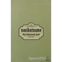 Nasihatname - Mela Muhemmede Şoşiki - Kent Işıkları Yayınları