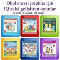 Okul Öncesi Çocuklar İçin IQ Zeka Geliştiren Oyunlar (6 kitap) - Bahar Çelik - Ekinoks Yayın Grubu