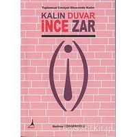 Kalın Duvar İnce Zar - Nedime Köşgeroğlu - Alter Yayıncılık