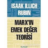Marx’ın Emek Değer Teorisi - Isaak Illich Rubin - Kalkedon Yayıncılık