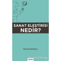 Sanat Eleştirisi Nedir? - Özkan Eroğlu - Tekhne Yayınları