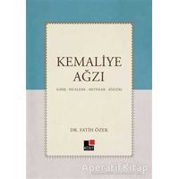 Kemaliye Ağzı - Fatih Özek - Kesit Yayınları