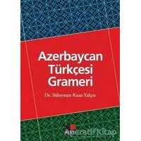 Azerbaycan Türkçesi Grameri - Süleyman Kaan Yalçın - Kesit Yayınları