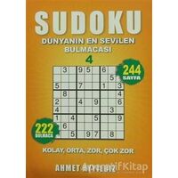 Sudoku 4 - Ahmet Ayyıldız - Olimpos Yayınları