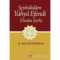 Şeyhülislam Yahya Efendi Divanı Şerhi - H. Necati Demirtaş - Akıl Fikir Yayınları