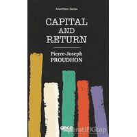 Capital and Return - Pierre Joseph Proudhon - Gece Kitaplığı