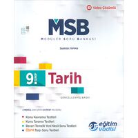 Eğitim Vadisi 9.Sınıf Tarih MSB Modüler Soru Bankası 2024 öncesi müfredat