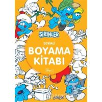 Sevimli Boyama Kitabı - Şirinler - Kolektif - Pogo Çocuk