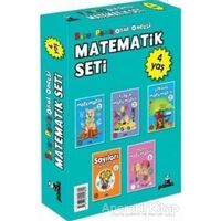 Okul Öncesi 4 Yaş Matematik Seti (5 Kitap) - Afife Çoruk - Beyaz Panda Yayınları