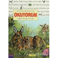 Çıkartmalarla Okuyorum-Eğleniyorum: Ceylan Yavrusu Nazlı - Delphine Lacharron - Kaknüs Yayınları