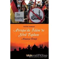 Avrupa’da İslam ve Sivil Toplum - Fatih Yaman - Kaknüs Yayınları