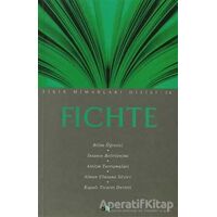 Fichte - Arslan Topakkaya - Say Yayınları