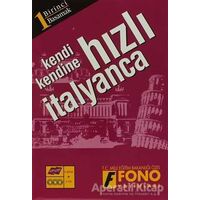 Hızlı İtalyanca 1. Basamak (2 kitap + 3 CD) - Kolektif - Fono Yayınları