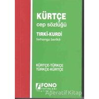 Kürtçe - Türkçe - Türkçe - Kürtçe Cep Sözlük - Ramazan Pertev - Fono Yayınları