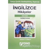 İngilizce Hikayeler - Yağmur Adam (Derece 3) - Kolektif - Fono Yayınları