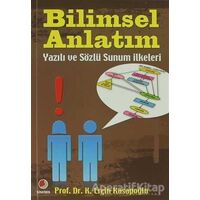 Bilimsel Anlatım - Erçin Kasapoğlu - Sinemis Yayınları